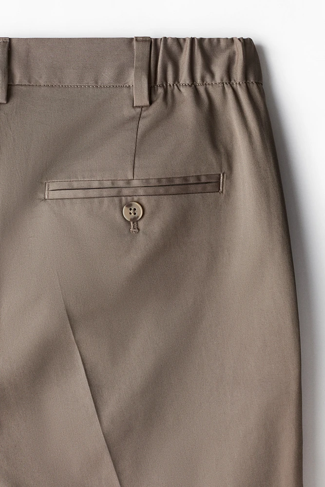 Slim-Fit Crop Pants