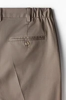Slim-Fit Crop Pants