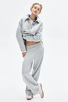 Zip-Hem Sweatpants