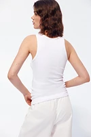 MAMA Ribbed Tank Top