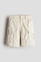 Cotton Cargo Shorts