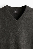 Regular Fit V-Neck Sweater