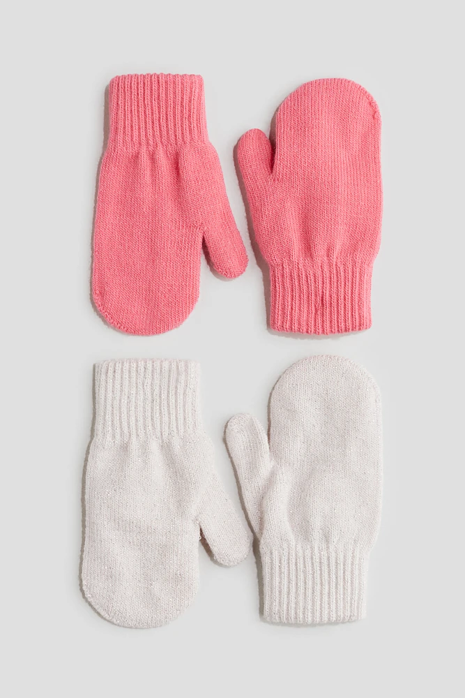 Lot de 2 paires de moufles