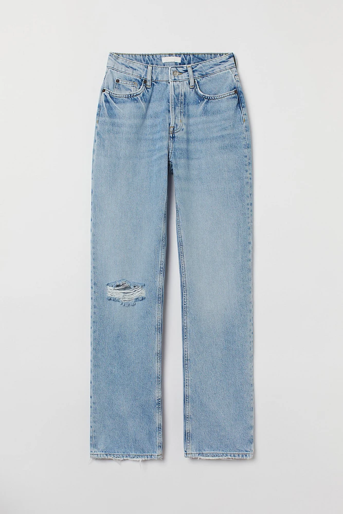 Straight High Jeans