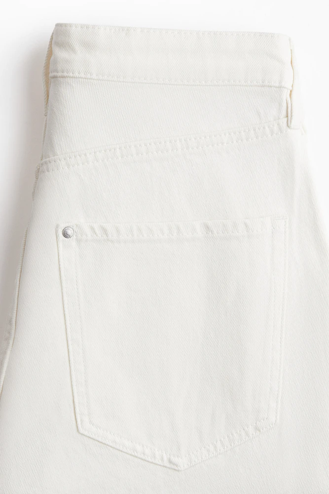 Curvy Fit Slim Straight High Ankle Jeans
