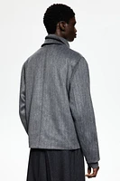 Regular Fit Wool-Blend Jacket