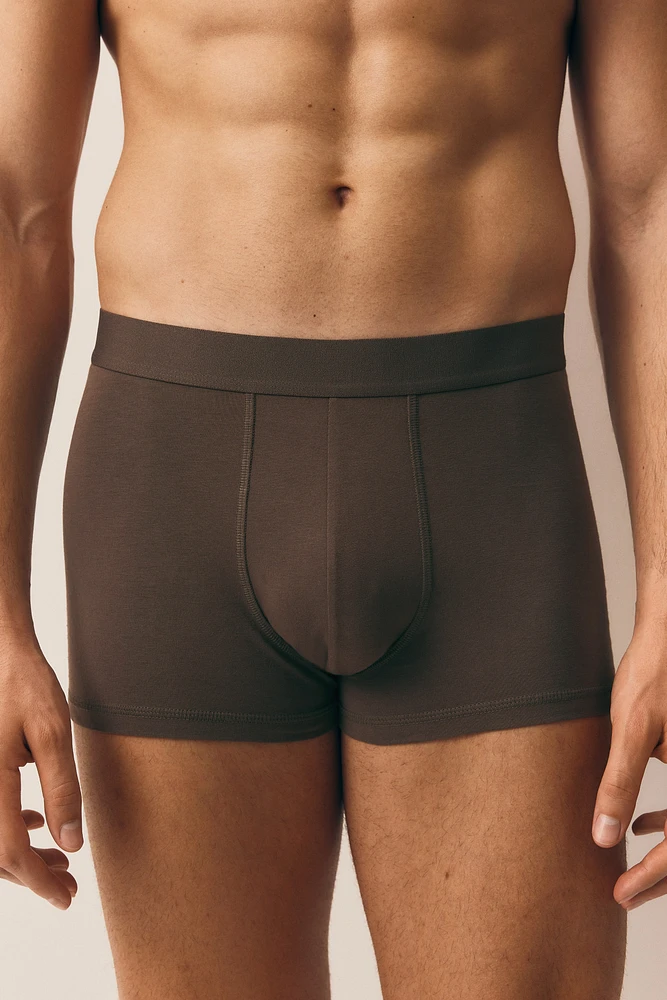 Lot de 5 caleçons boxeurs Lycra🅫 courts