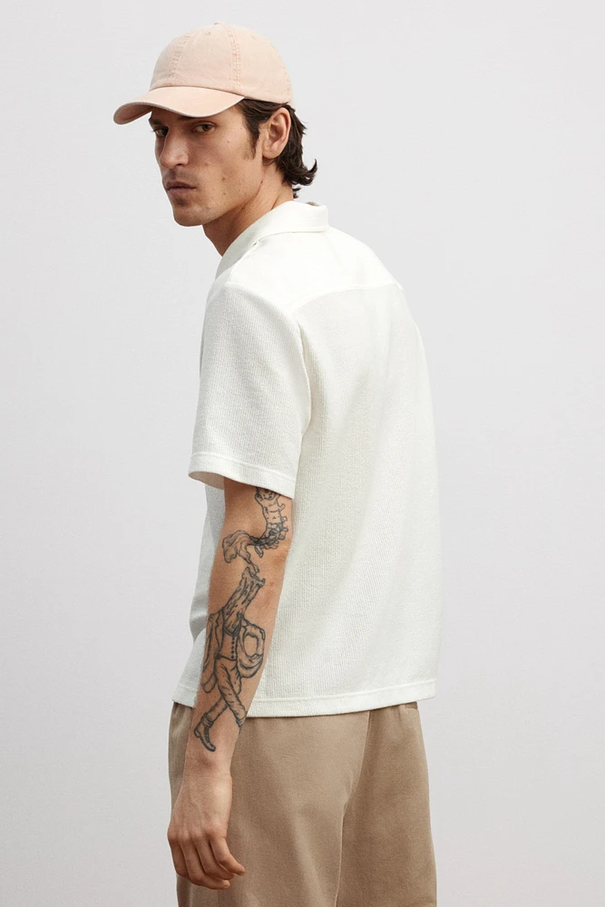 Regular Fit Short-sleeved Jersey Shirt