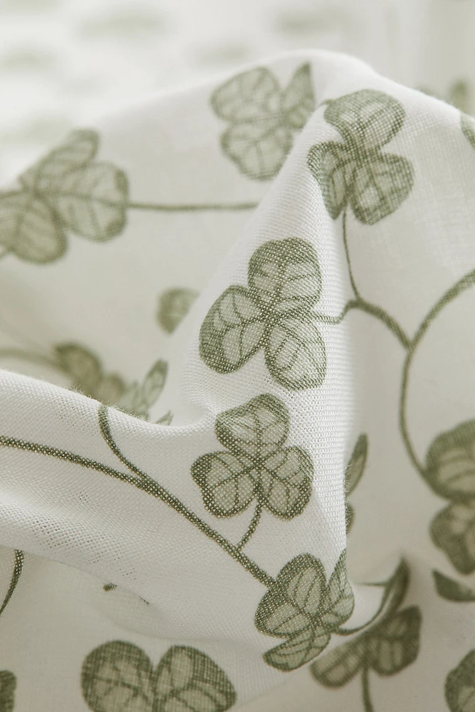 Patterned Twin Bedskirt