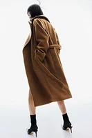 Tie Belt Coat