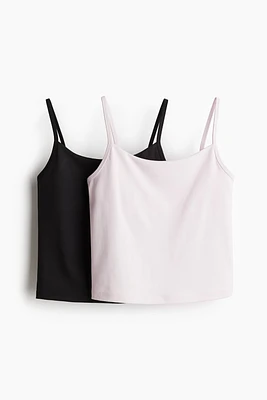 Lot de 2 t-shirts sport DryMove🅪 avec brassière