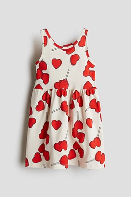 Patterned Cotton Dress