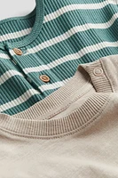 Lot de 2 T-shirts en jersey coton