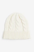 Cable-knit Beanie