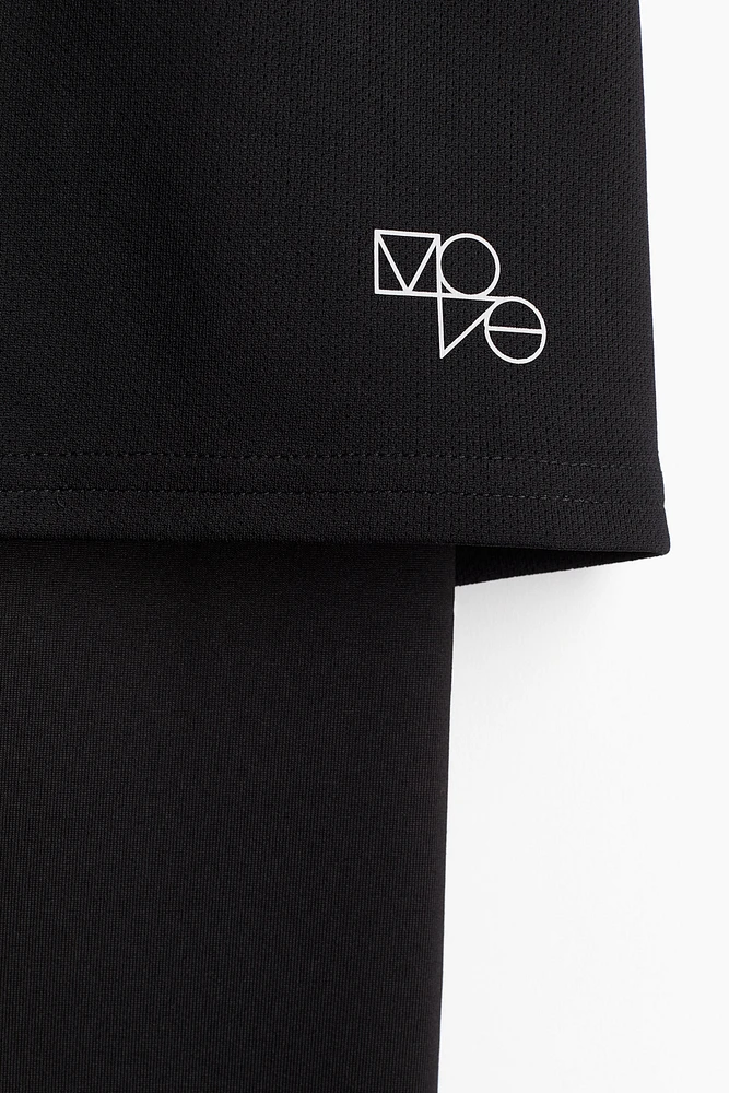 Sports Leggings with Shorts