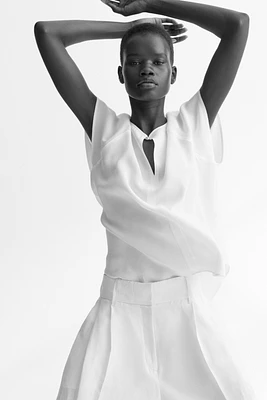 Crêpe Blouse