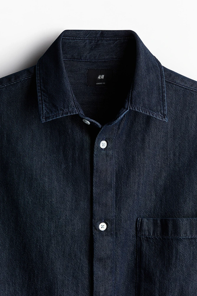 Loose-fit Denim Shirt