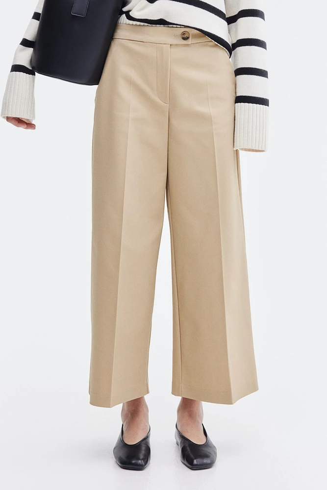 Wide-Leg Dress Pants