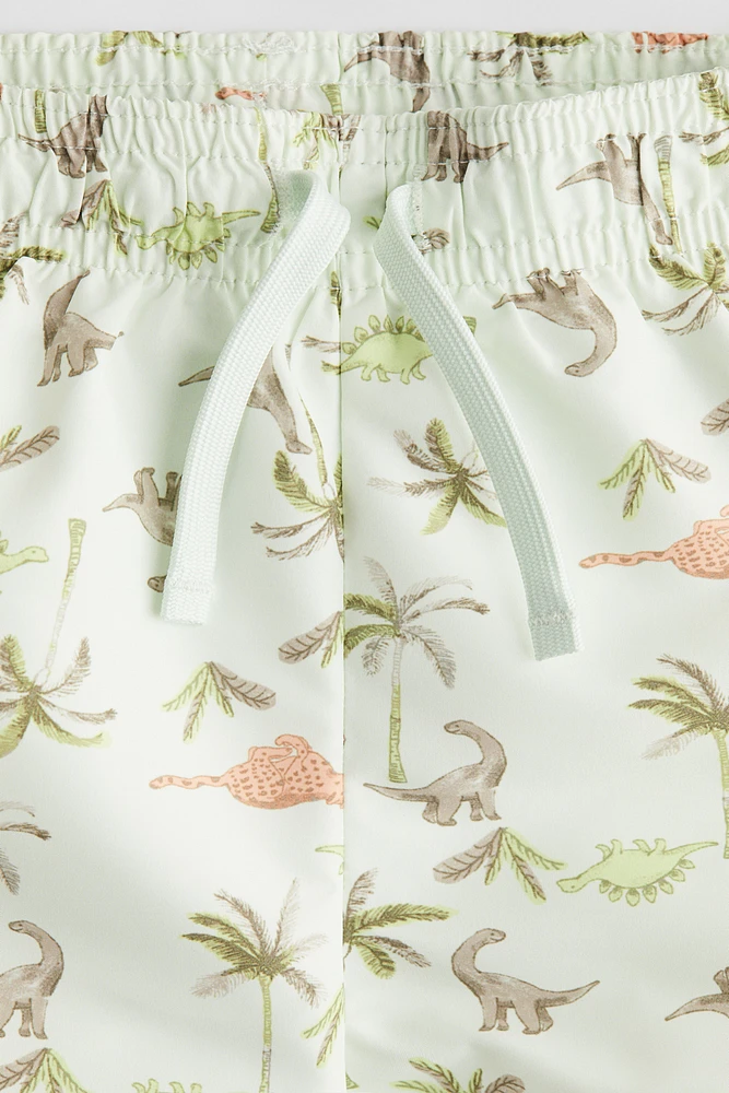 Patterned Swim Shorts