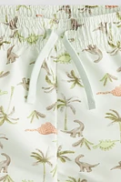 Patterned Swim Shorts