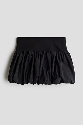 Bubble-Hem Skirt