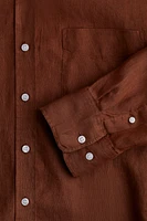 Chemise ample en lin