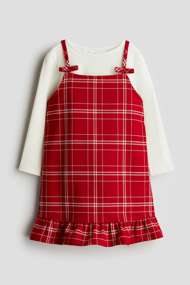 Ensemble 2 pièces avec robe et haut