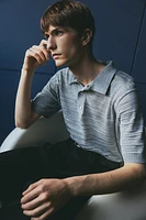 Regular Fit Fine-knit polo shirt