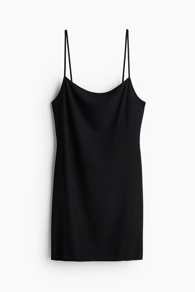 Ribbed Slip Dress