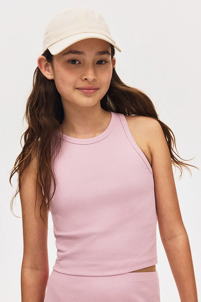 2-Piece Ribbed Cotton Set