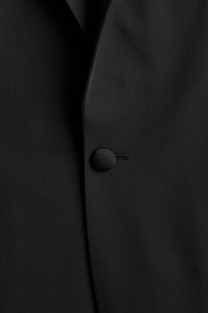 Slim Fit Wool-Blend Tuxedo Jacket