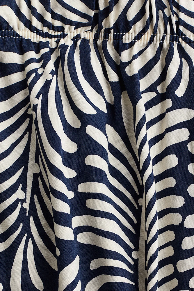 Pantalon à taille élastique