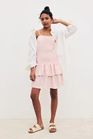 Smocked Strappy Dress