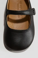 Leather Mary Janes