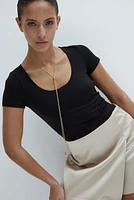 Scoop-Neck Top