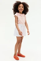 Linen-blend Shorts