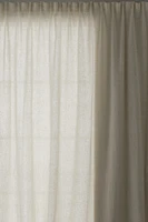 One-pack Long and Wide Lyocell-Blend Curtain Panel