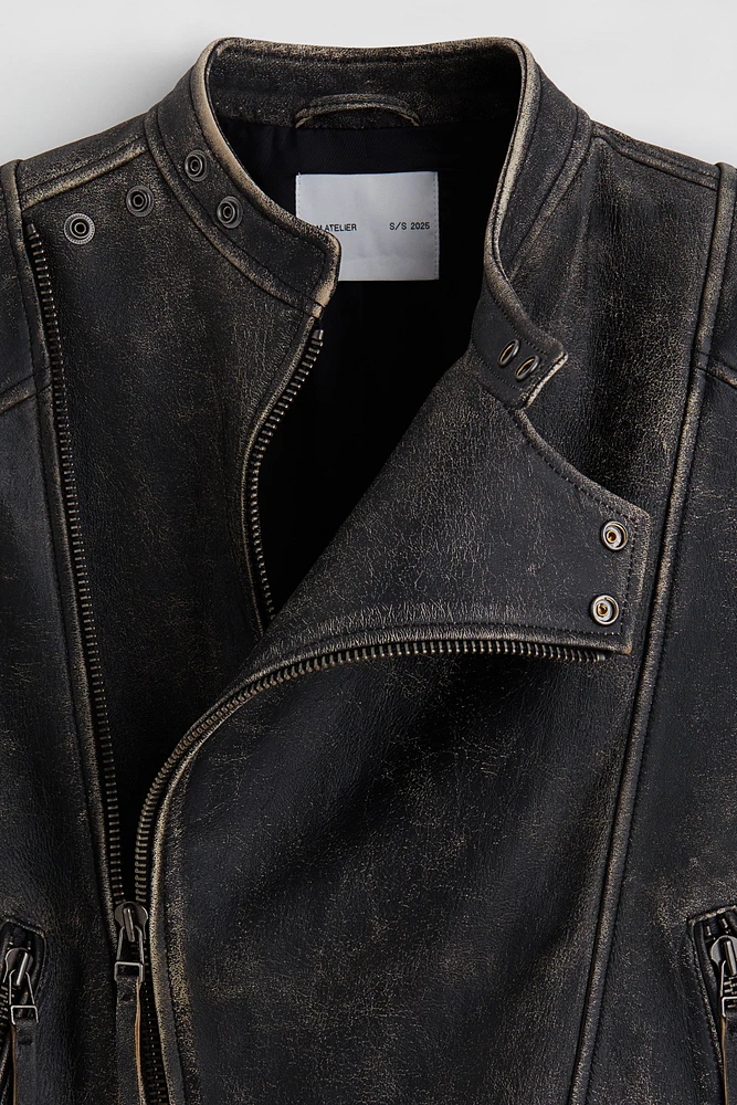 Leather Biker Jacket