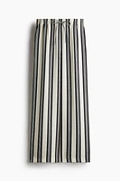 Wide-Leg Drawstring Pants