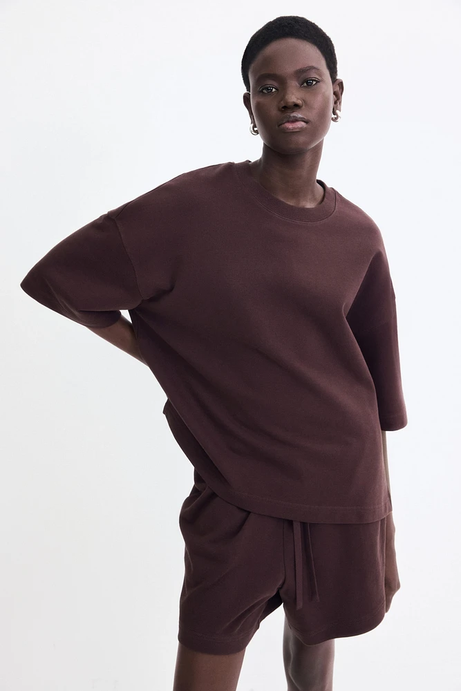 Short-Sleeved Sweatshirt