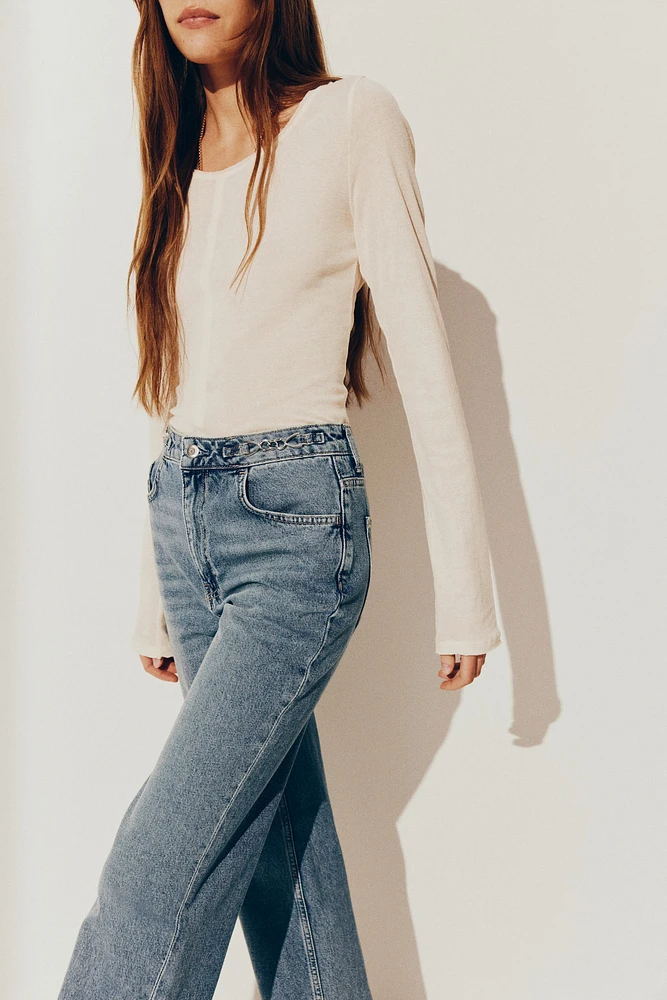 Straight Ultra High Jeans
