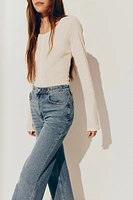 Straight Ultra High Jeans