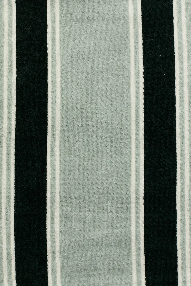 Serviette de plage rayée