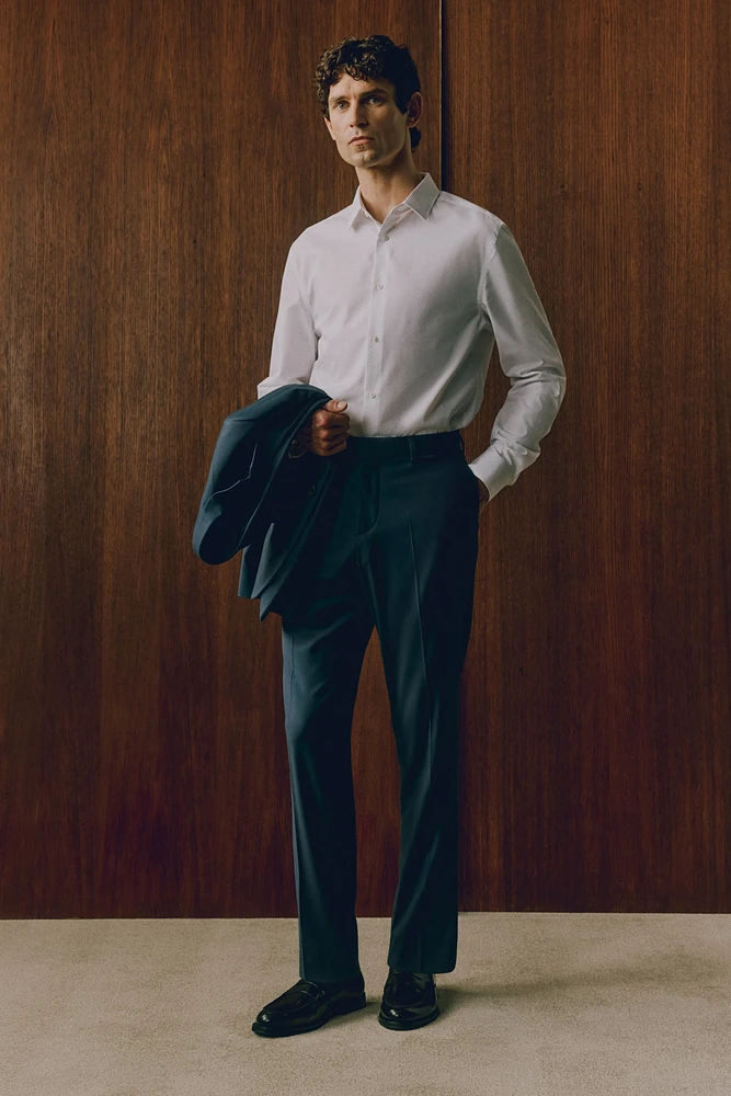 Slim Fit Easy-iron Shirt