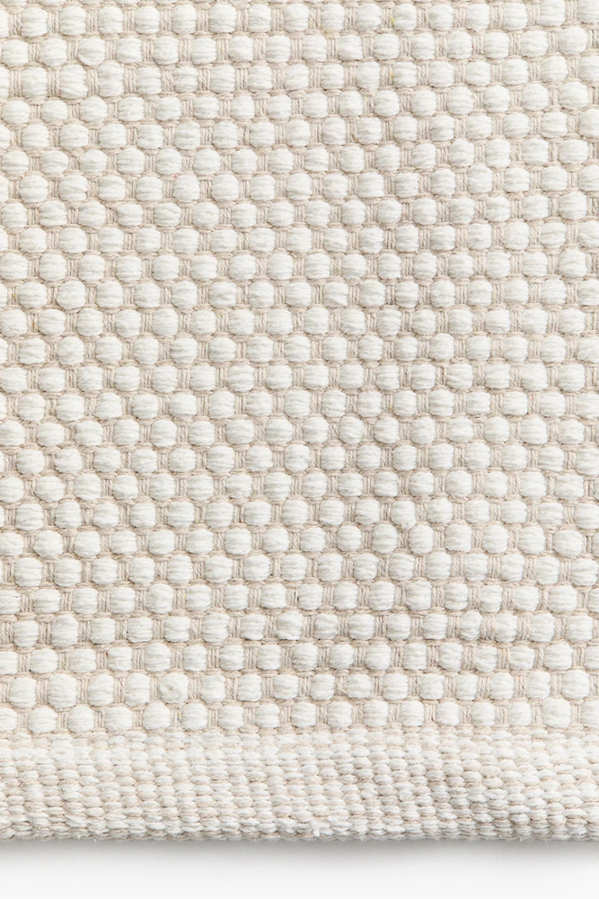 Textured Cotton Rug