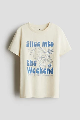 T-shirt imprimé en coton