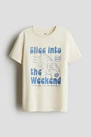 T-shirt imprimé en coton