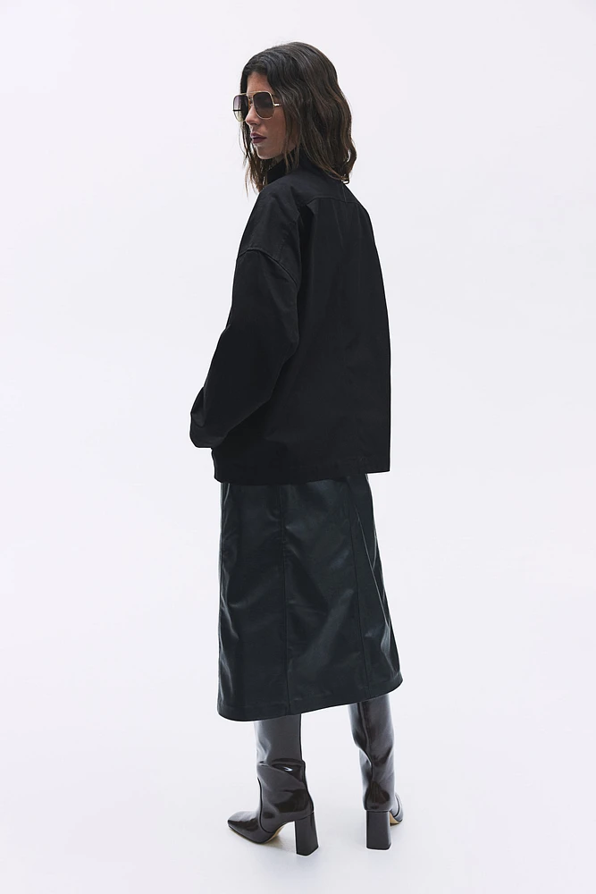 Oversized Canvas Jacket