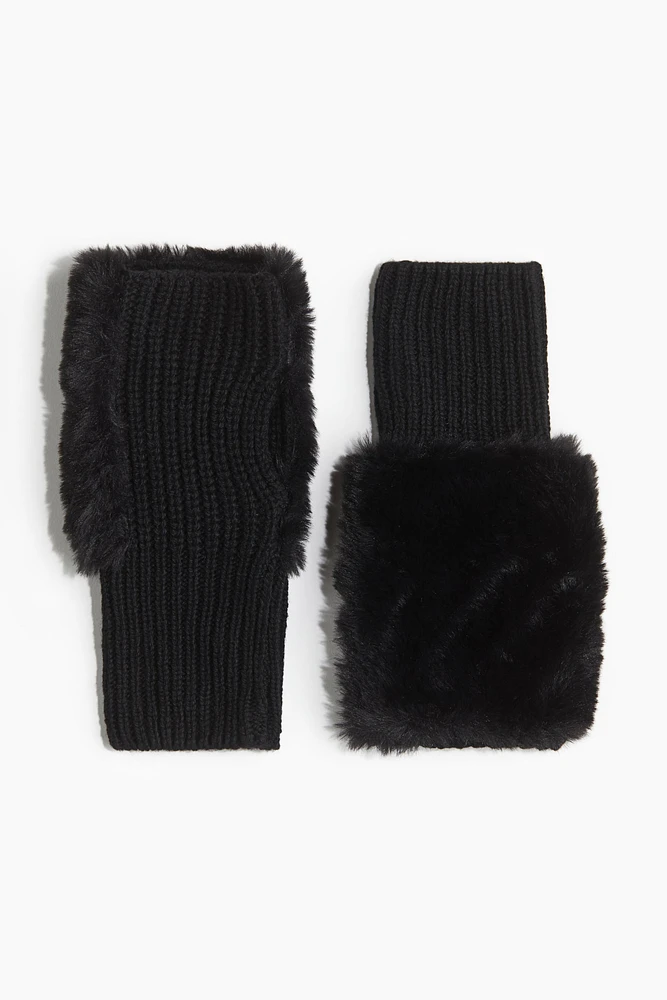 Fluffy Arm Warmers