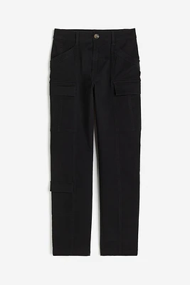 Twill Cargo Pants